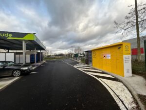 point relais Pickup de La Post dans notre station de lavage auto